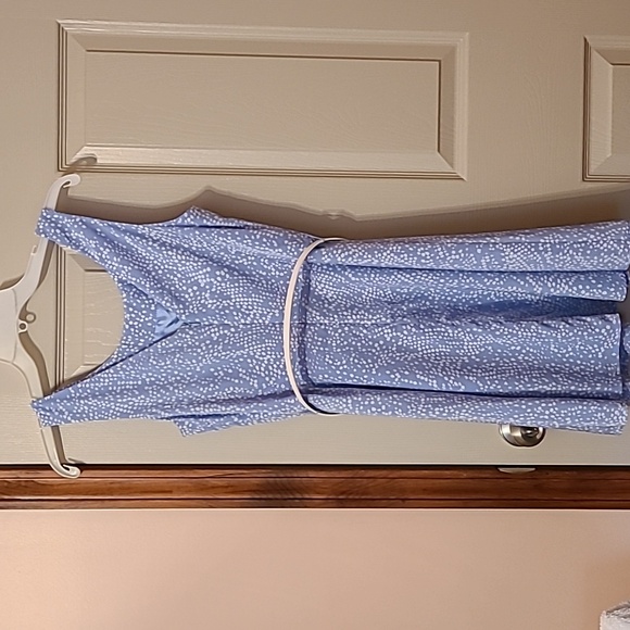 Light blue belt sundress - Picture 3 of 4